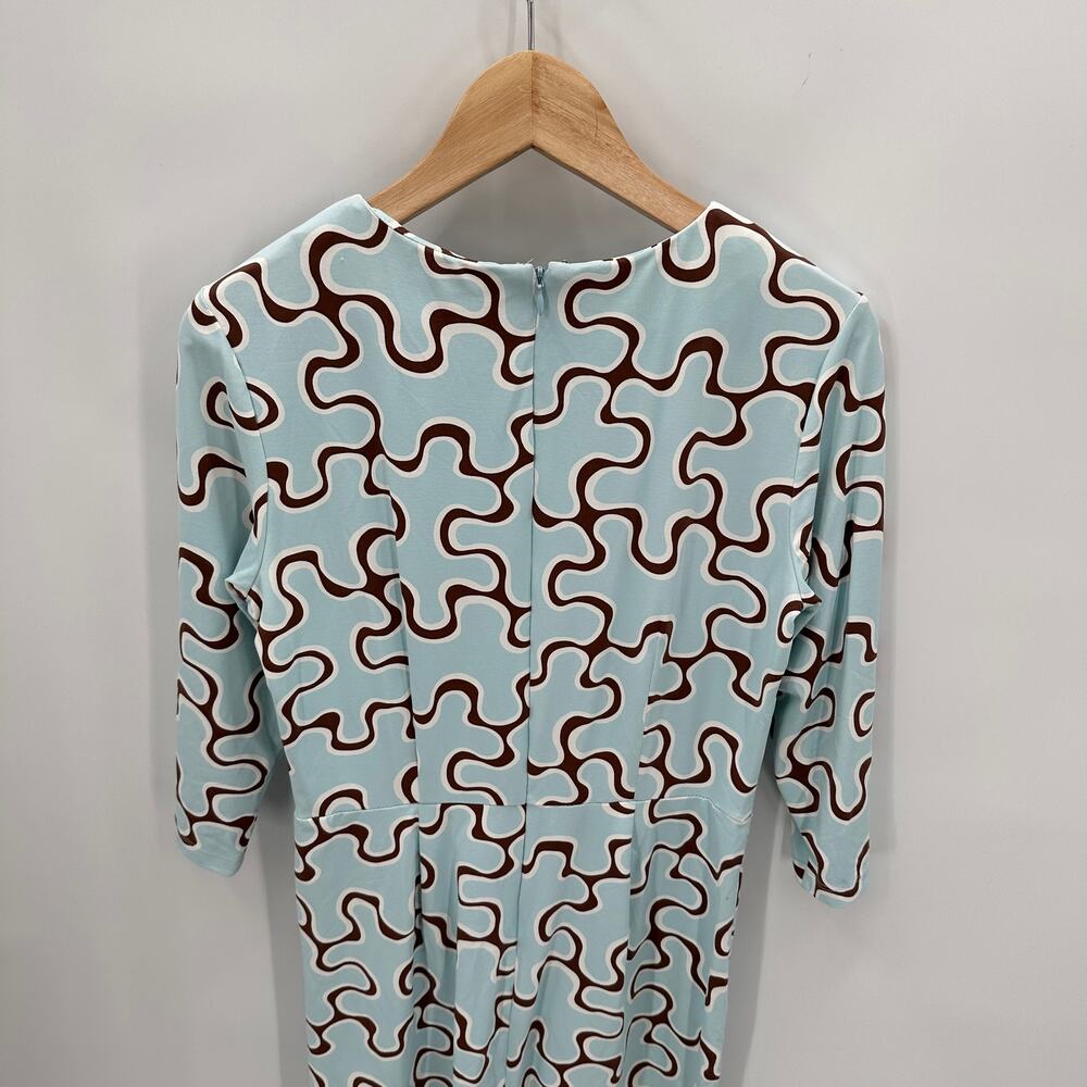 J. McLaughlin Catalina Cloth Mia 3/4 Sleeve Dress // M - Picture 10 of 13